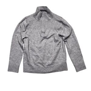 BANNANA REPUBLIC MERINO WOOL ZIP SWEATER